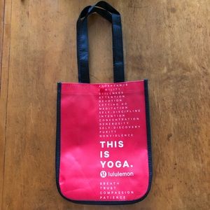 Lululemon Red Tote Free with Bundle!